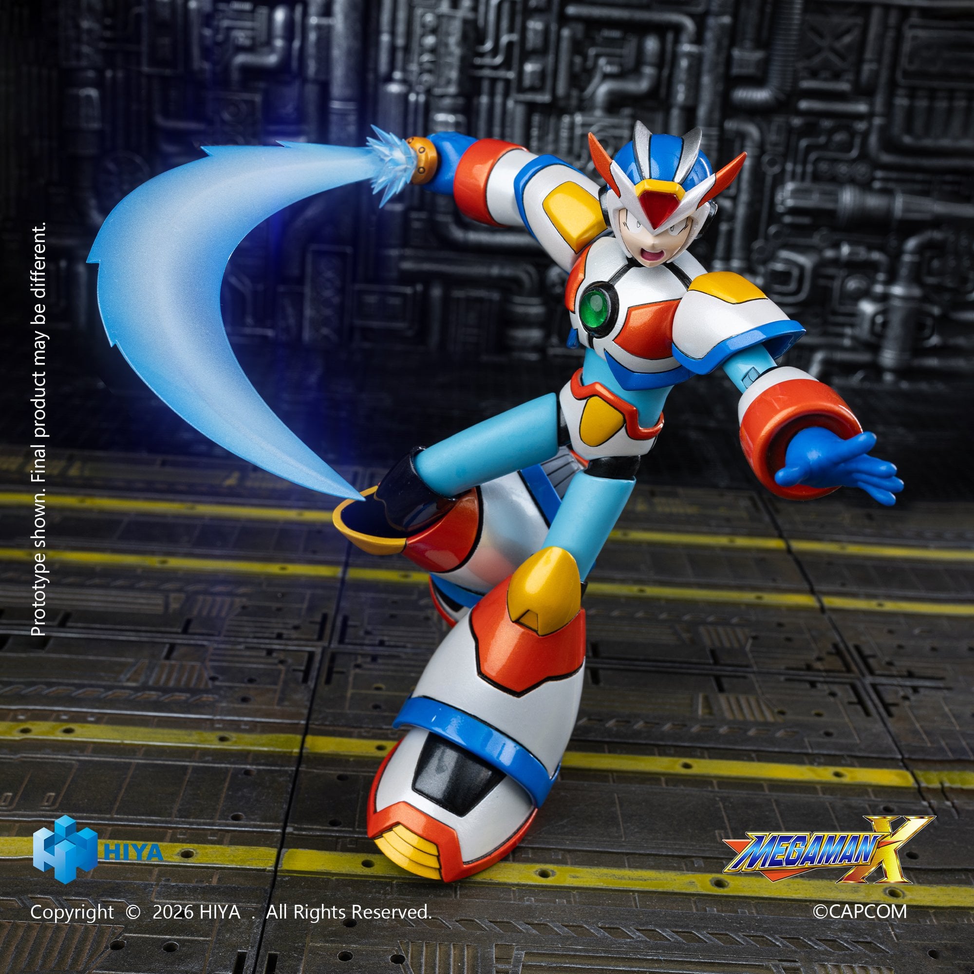 Mega Man X Exquisite Basic X (Max Armor Ver.) Action Figure Gallery Image 6