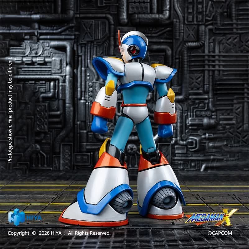 Mega Man X Exquisite Basic X (Max Armor Ver.) Action Figure Gallery Image 5