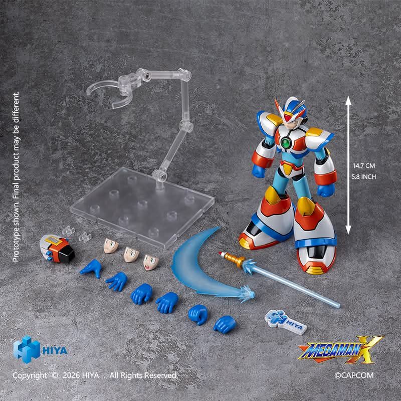 Mega Man X Exquisite Basic X (Max Armor Ver.) Action Figure Gallery Image 12