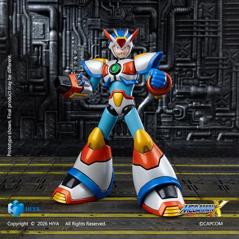 Mega Man X Exquisite Basic X (Max Armor Ver.) Action Figure Gallery Image 3