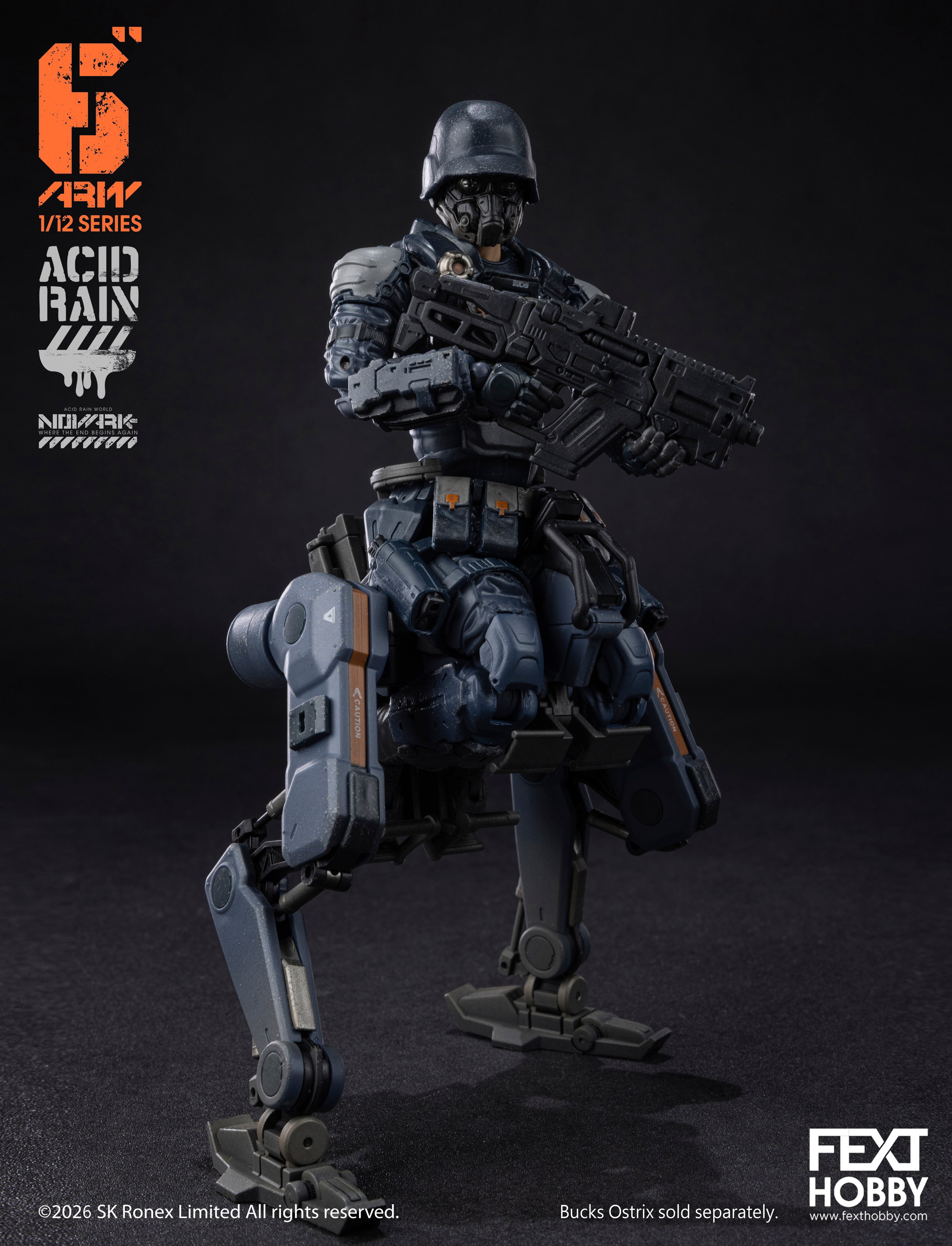 Acid Rain World: Novark FXH-AR-008 Bob (Op. Extraction) 1/12 Scale