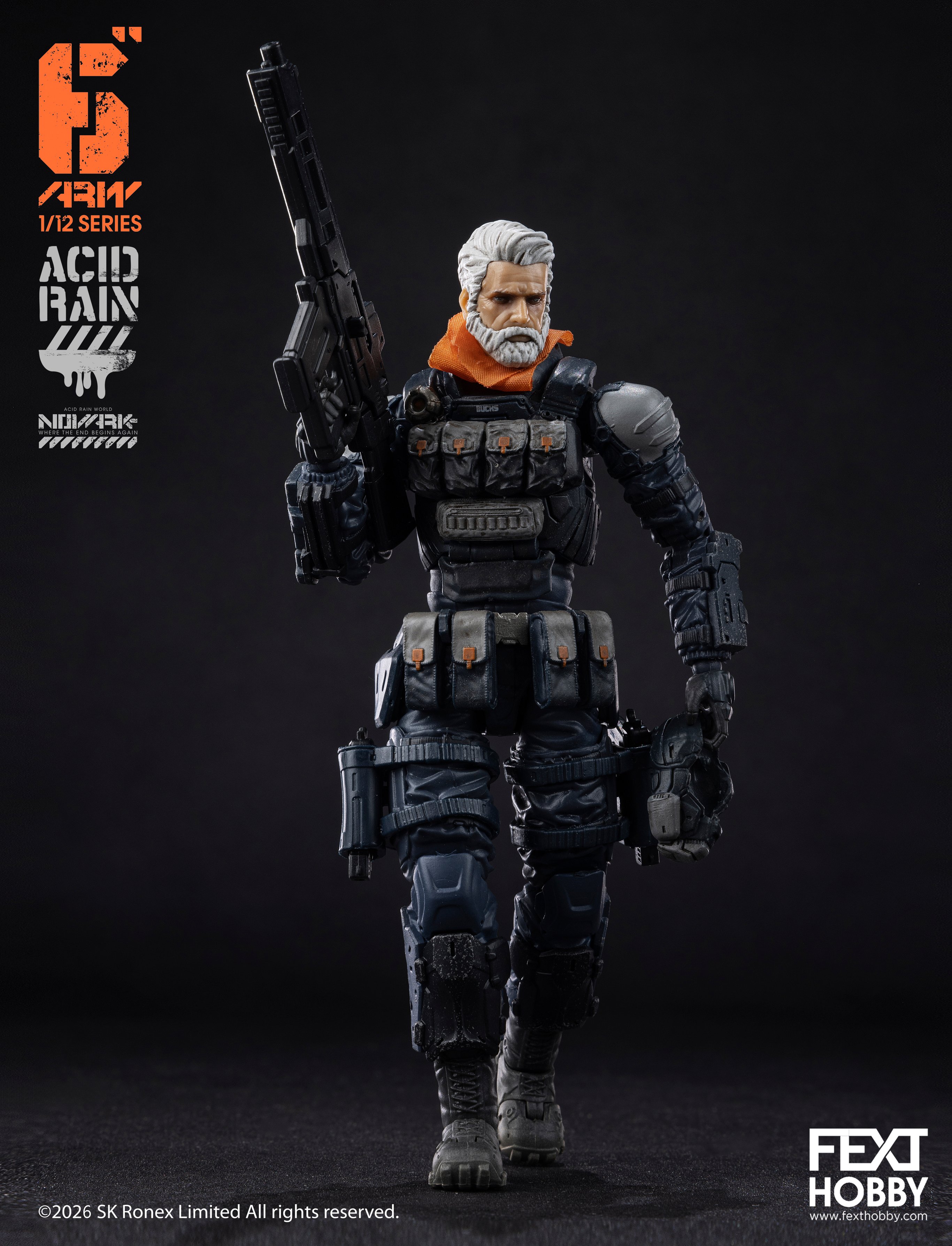 Acid Rain World: Novark FXH-AR-008 Bob (Op. Extraction) 1/12 Scale