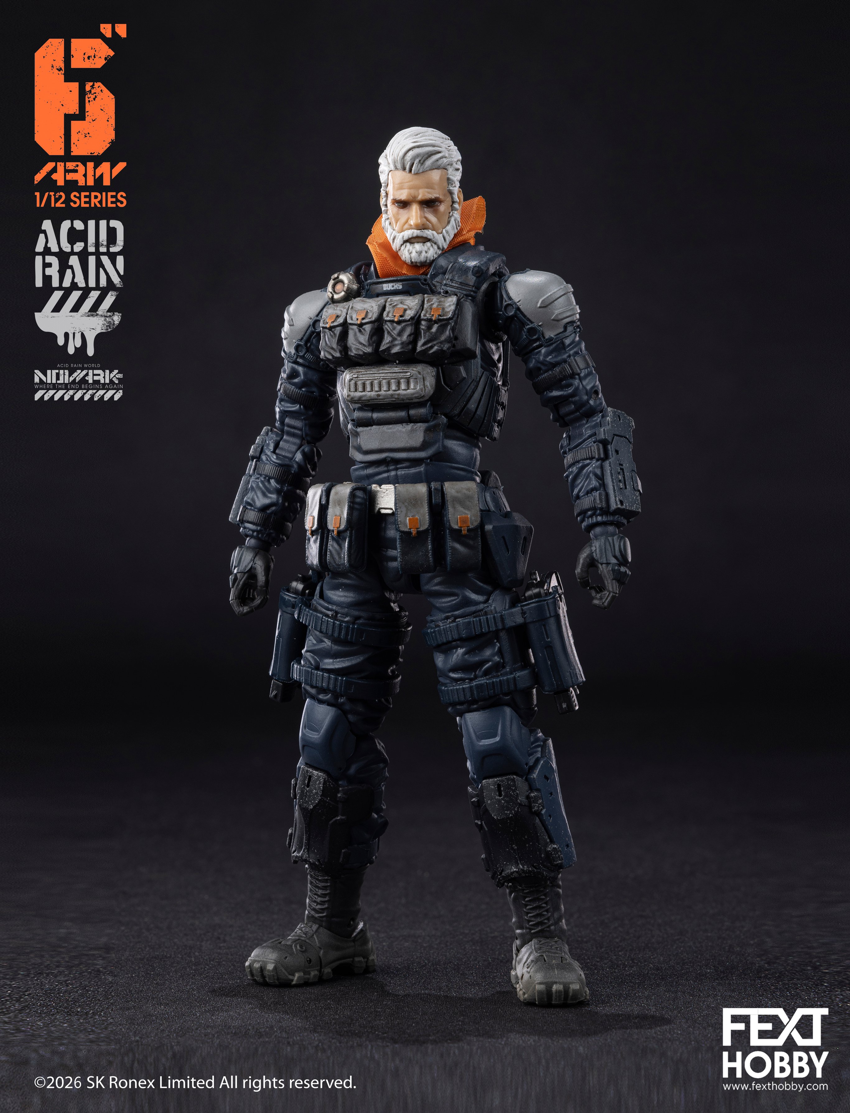 Acid Rain World: Novark FXH-AR-008 Bob (Op. Extraction) 1/12 Scale