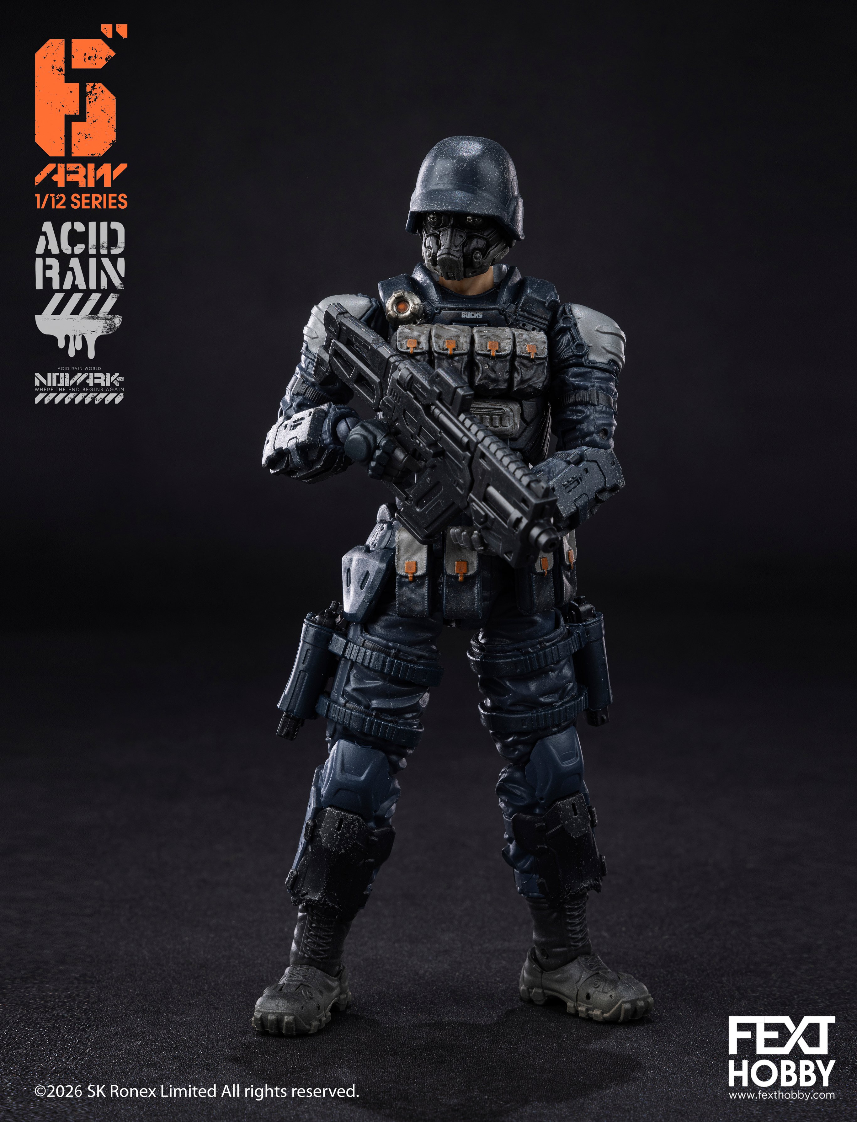 Acid Rain World: Novark FXH-AR-008 Bob (Op. Extraction) 1/12 Scale
