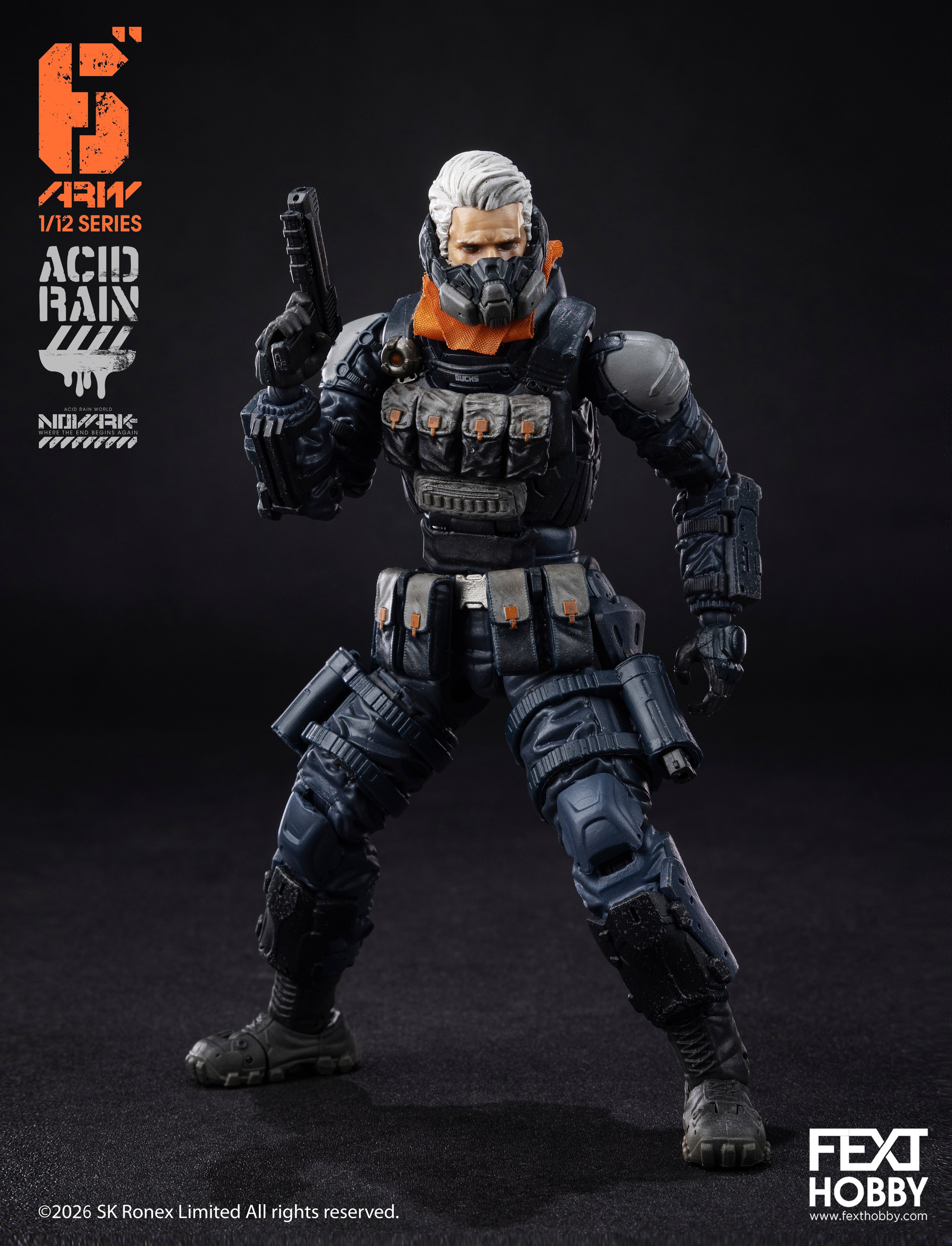 Acid Rain World: Novark FXH-AR-008 Bob (Op. Extraction) 1/12 Scale