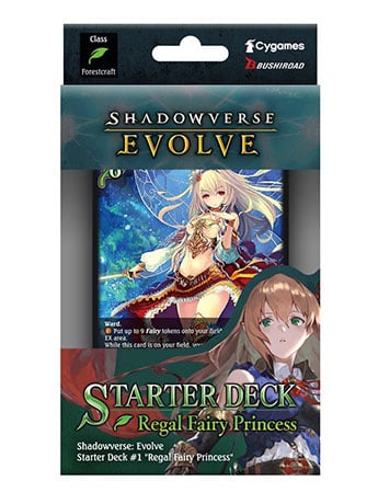 Shadowverse: Evolve SD01: Regal Fairy Princess English Edition Starter Deck