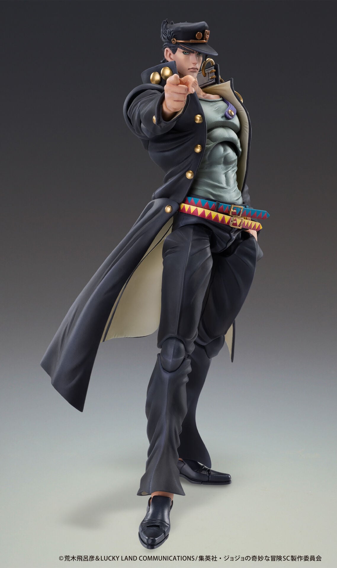 JoJo's Bizarre Adventure: Stardust Crusaders Super Action Statue Jotaro Kujo (Ver.2) Action Figure Gallery Image 3