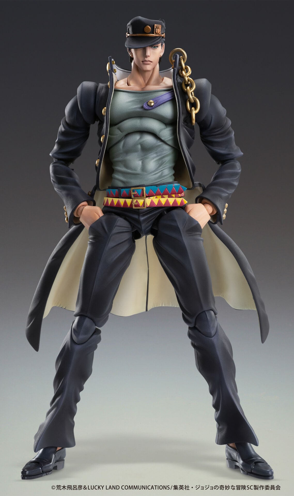 JoJo's Bizarre Adventure: Stardust Crusaders Super Action Statue Jotaro Kujo (Ver.2) Action Figure Gallery Image 6