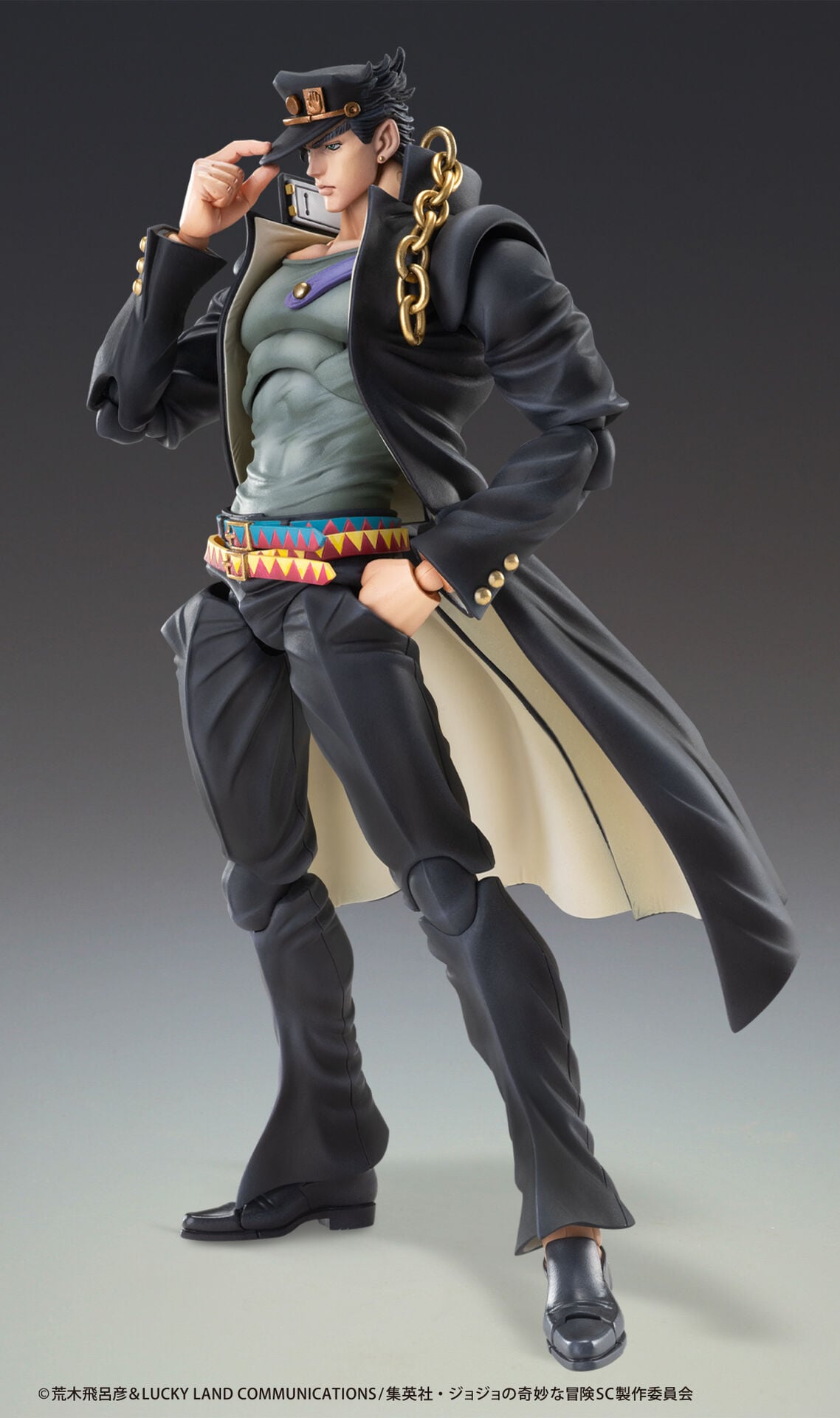 JoJo's Bizarre Adventure: Stardust Crusaders Super Action Statue Jotaro Kujo (Ver.2) Action Figure Gallery Image 4