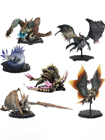 Image of Monster Hunter Capcom Figure Builder Standard Model Plus The Best Vol.25 & 26 Box of 6 Figures