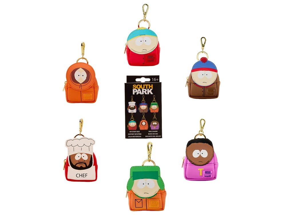 South Park Random Mini Backpack Keychain Charm Gallery Image 1