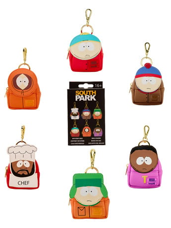 South Park Random Mini Backpack Keychain Charm Gallery Image 2