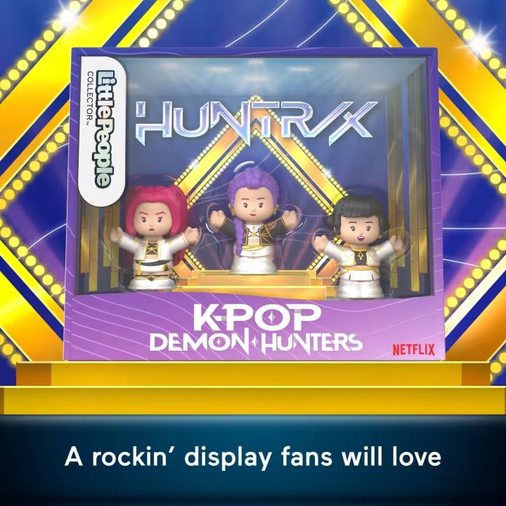 KPop Demon Hunters Little People Collector Huntr/X Three-Pack Gallery Image 6