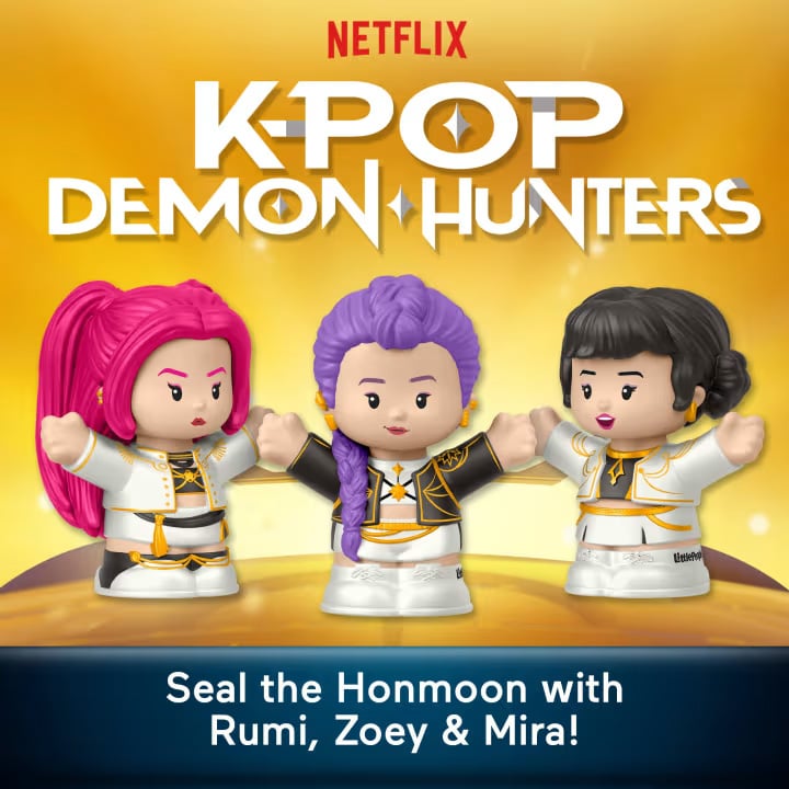 KPop Demon Hunters Little People Collector Huntr/X Three-Pack Gallery Image 8