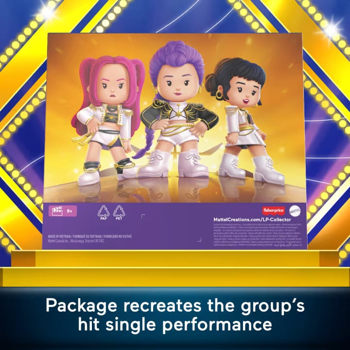 KPop Demon Hunters Little People Collector Huntr/X Three-Pack Gallery Image 7