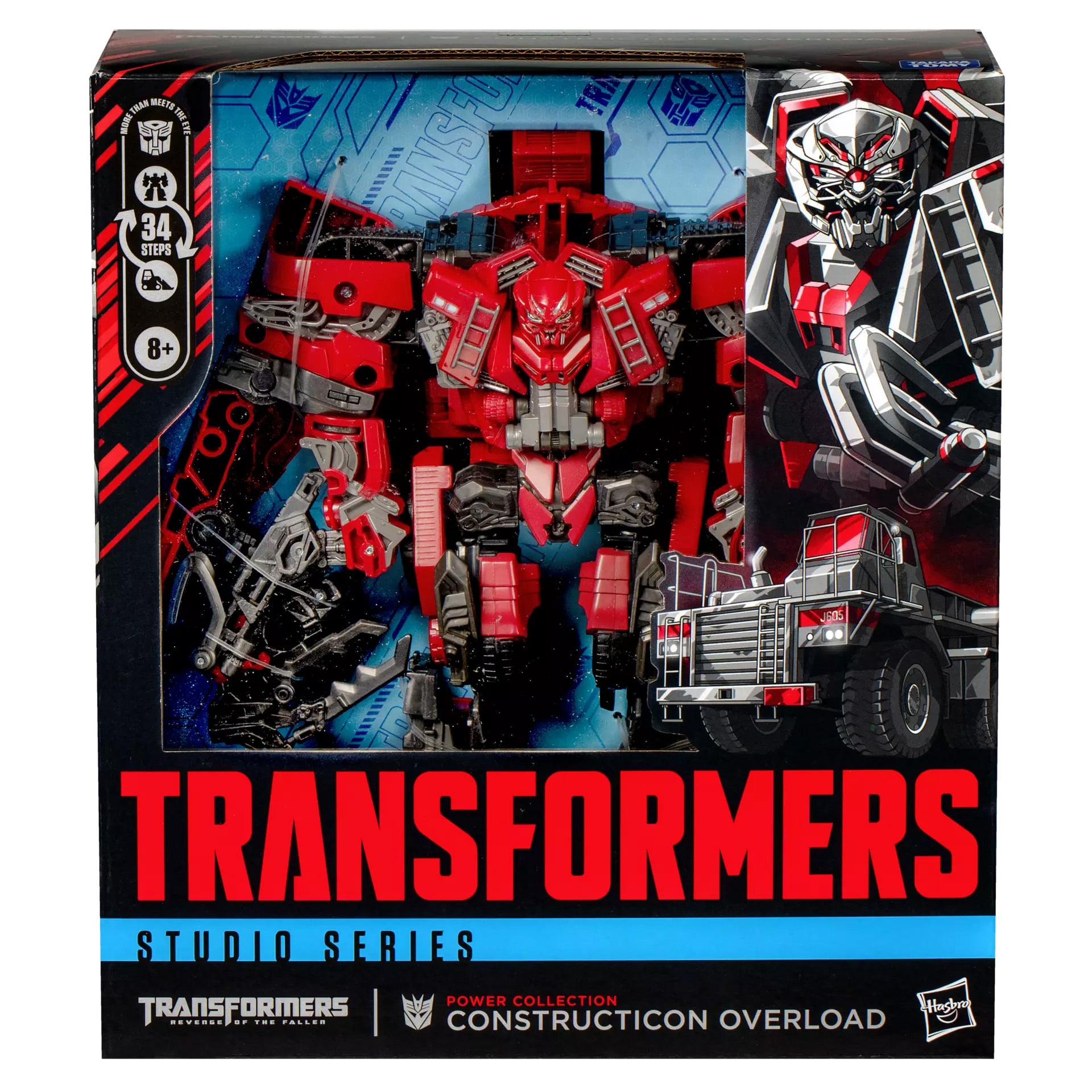 Transformers: Revenge of the Fallen Studio Series Leader Class Power Collection Constructicon Overload Action Figure Gallery Image 6