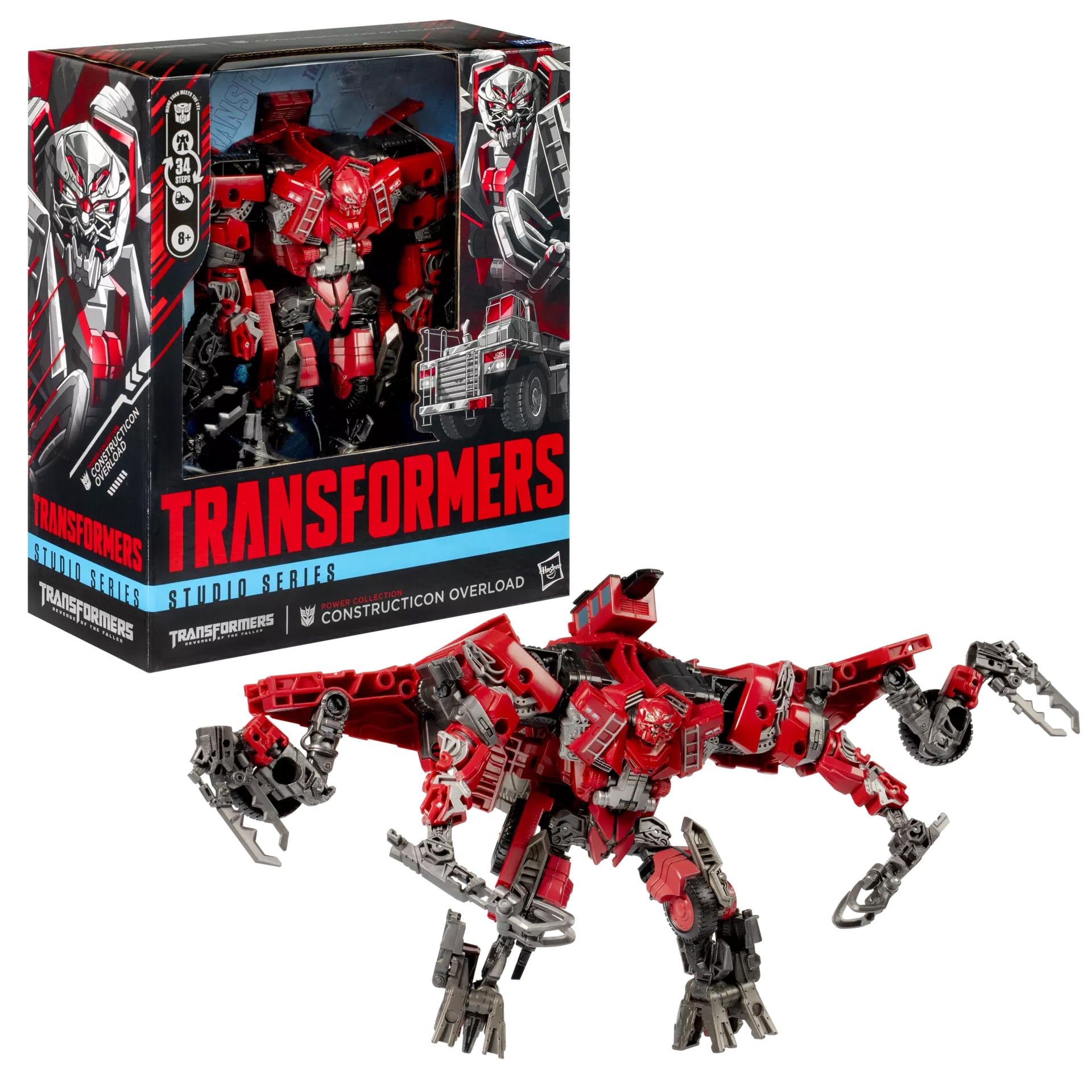 Transformers: Revenge of the Fallen Studio Series Leader Class Power Collection Constructicon Overload Action Figure Gallery Image 5