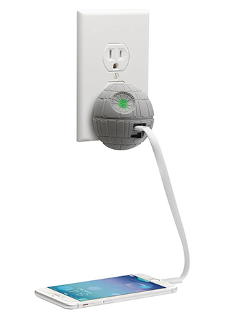Star Wars USB Wall Charger - Death Star Gallery Image 2