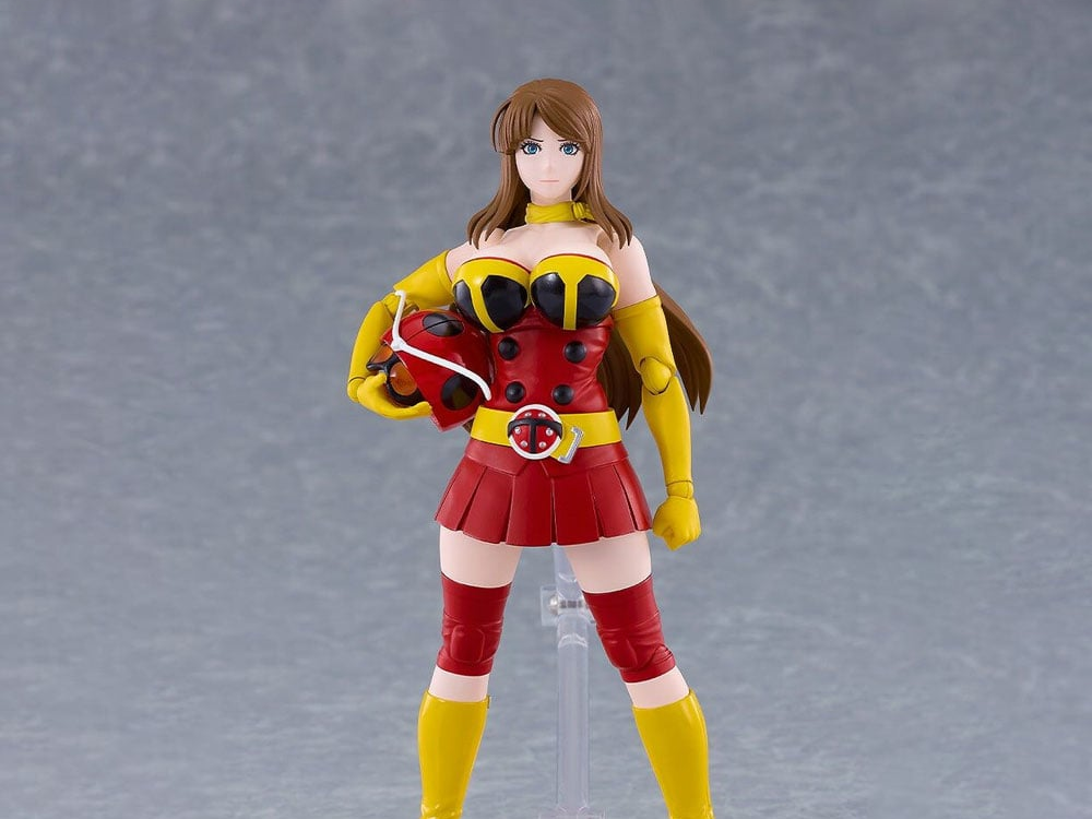 Tojima Wants to Be a Kamen Rider figma No.699 Yuriko Okada (Electro-Wave Human Tackle Ver.) Action Figure Gallery Image 1