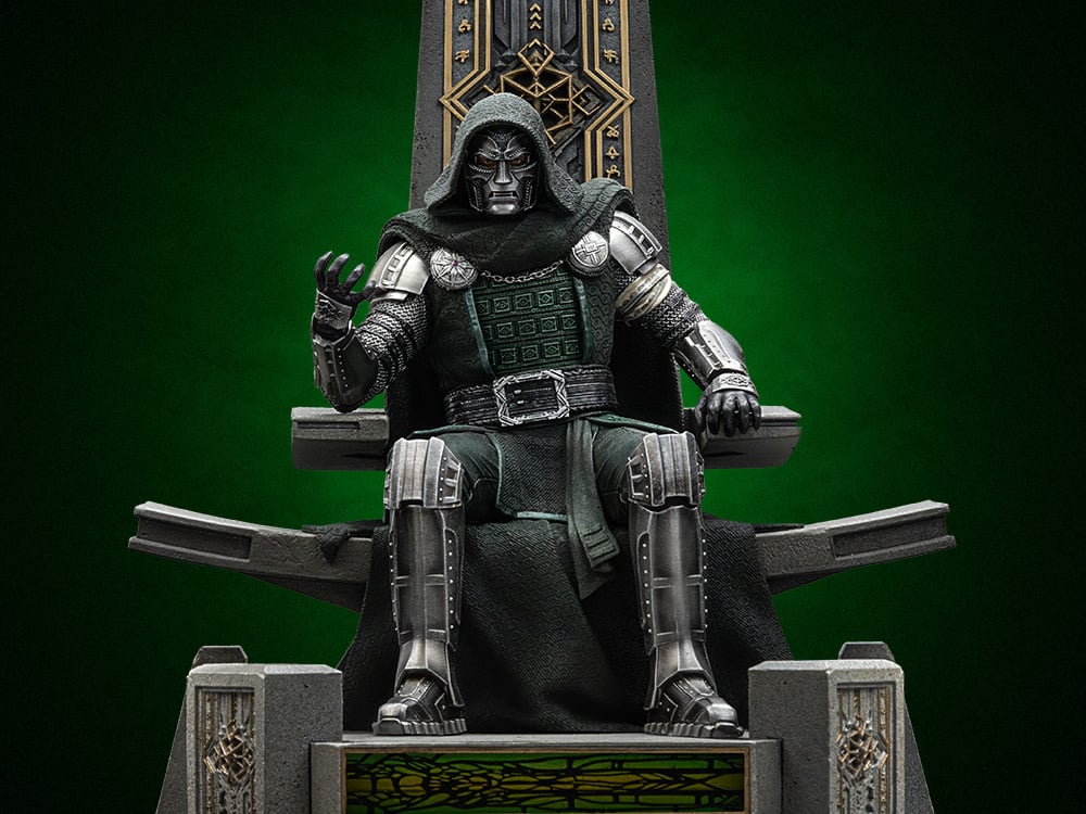 Avengers: Doomsday Doctor Doom on Throne 1/10 Art Scale Statue Numbered Edition Gallery Image 1