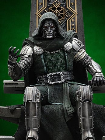 Avengers: Doomsday Doctor Doom on Throne 1/10 Art Scale Statue Numbered Edition Gallery Image 2