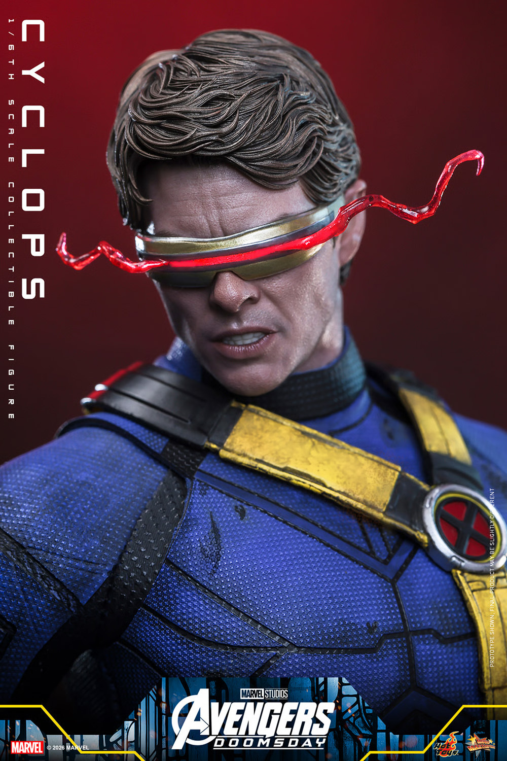 Avengers: Doomsday MM908 Cyclops 1/6th Scale Collectible Figure Gallery Image 7