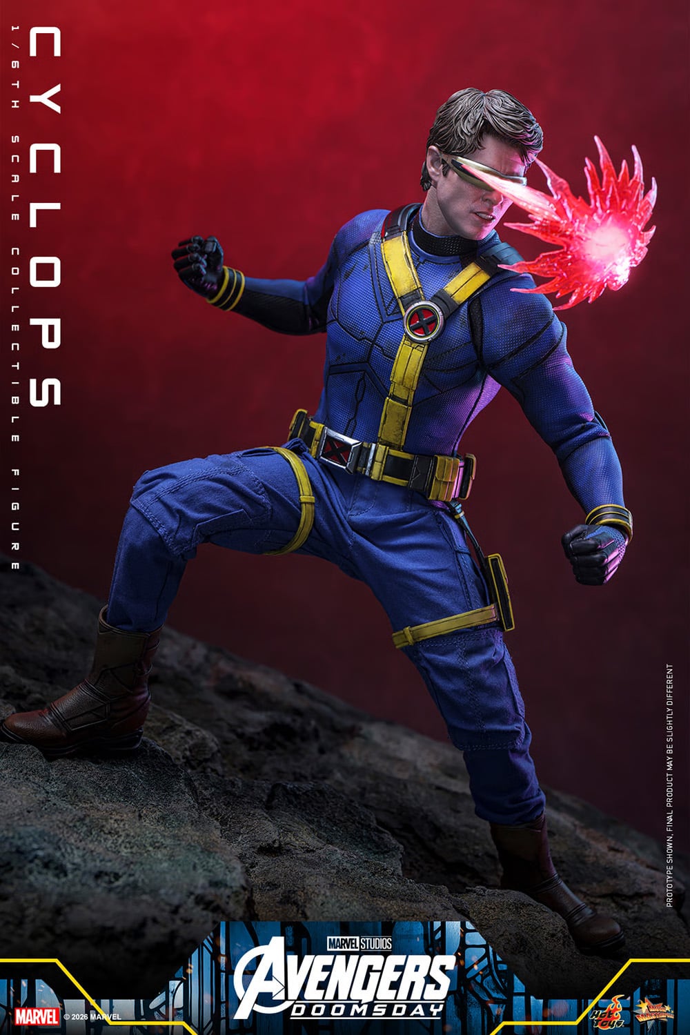 Avengers: Doomsday MM908 Cyclops 1/6th Scale Collectible Figure Gallery Image 5