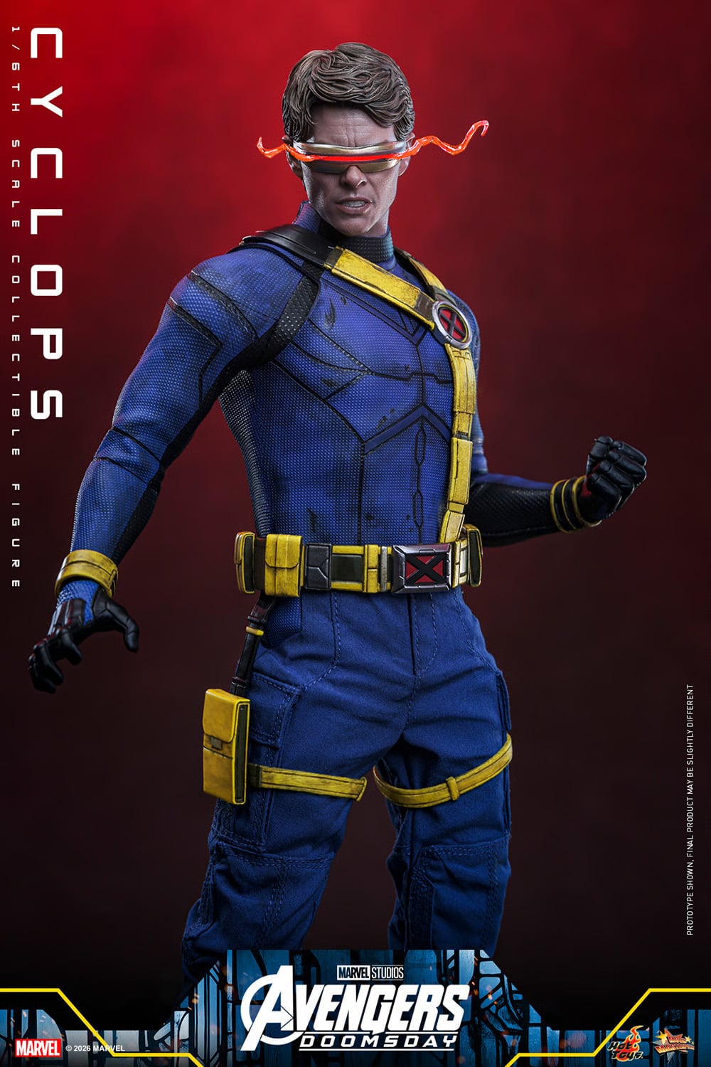 Avengers: Doomsday MM908 Cyclops 1/6th Scale Collectible Figure Gallery Image 14