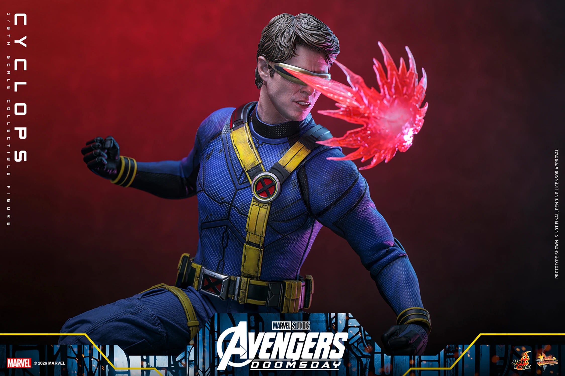 Avengers: Doomsday MM908 Cyclops 1/6th Scale Collectible Figure Gallery Image 11