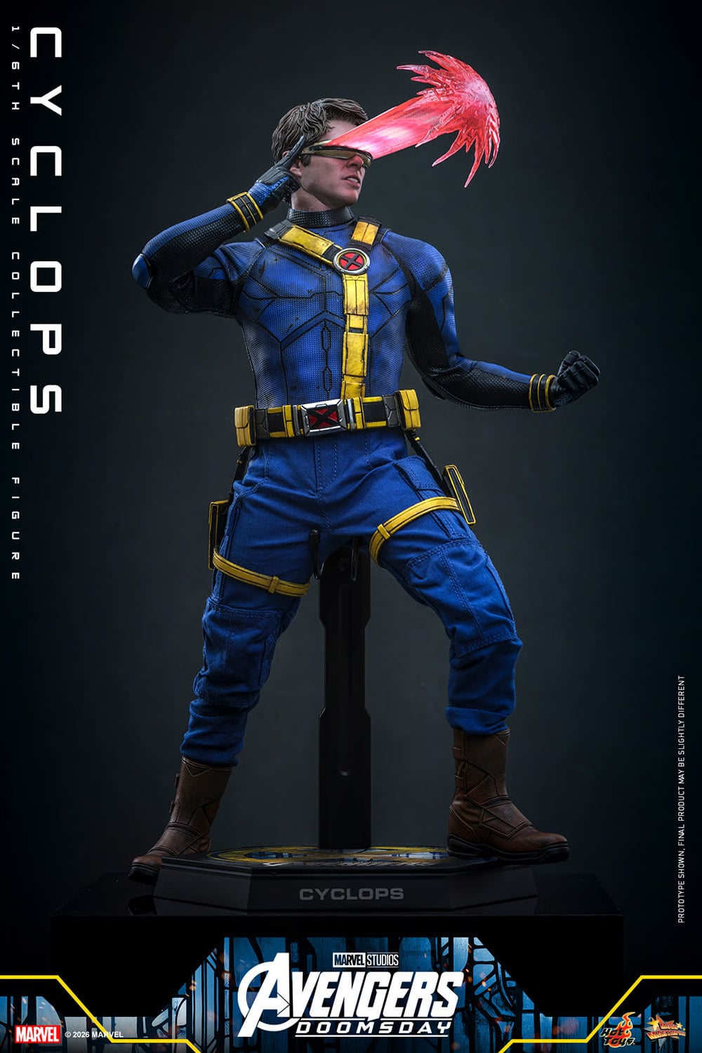 Avengers: Doomsday MM908 Cyclops 1/6th Scale Collectible Figure Gallery Image 8