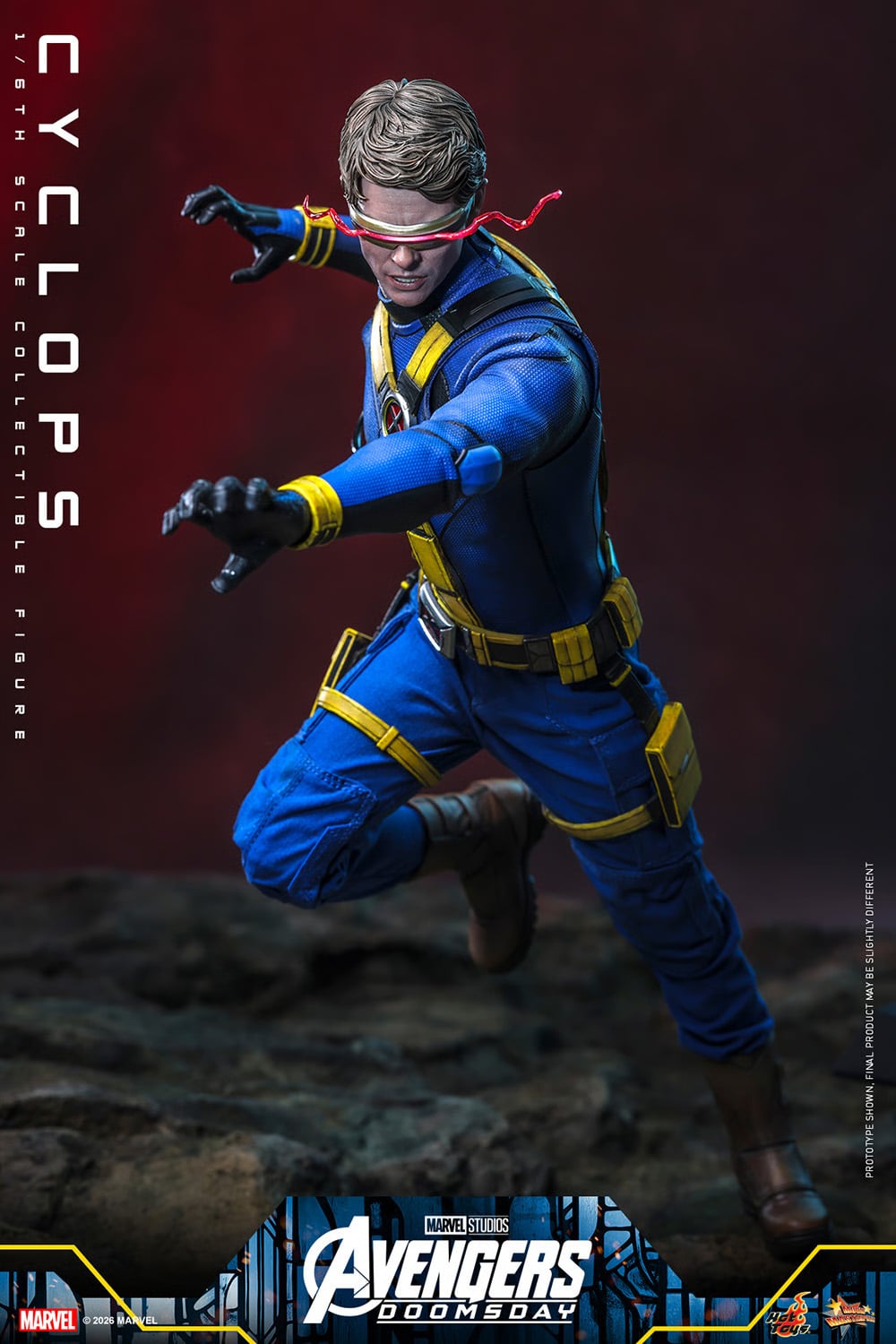 Avengers: Doomsday MM908 Cyclops 1/6th Scale Collectible Figure Gallery Image 6