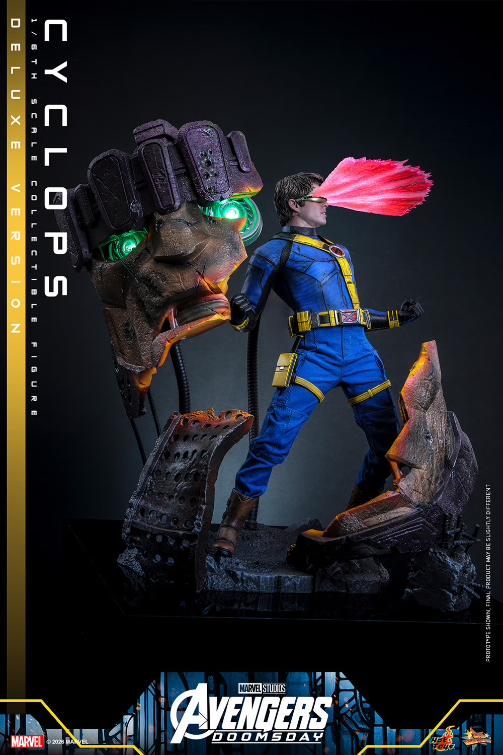 Avengers: Doomsday MMS909 Cyclops (Deluxe Ver.) 1/6th Scale Collectible Figure Gallery Image 22