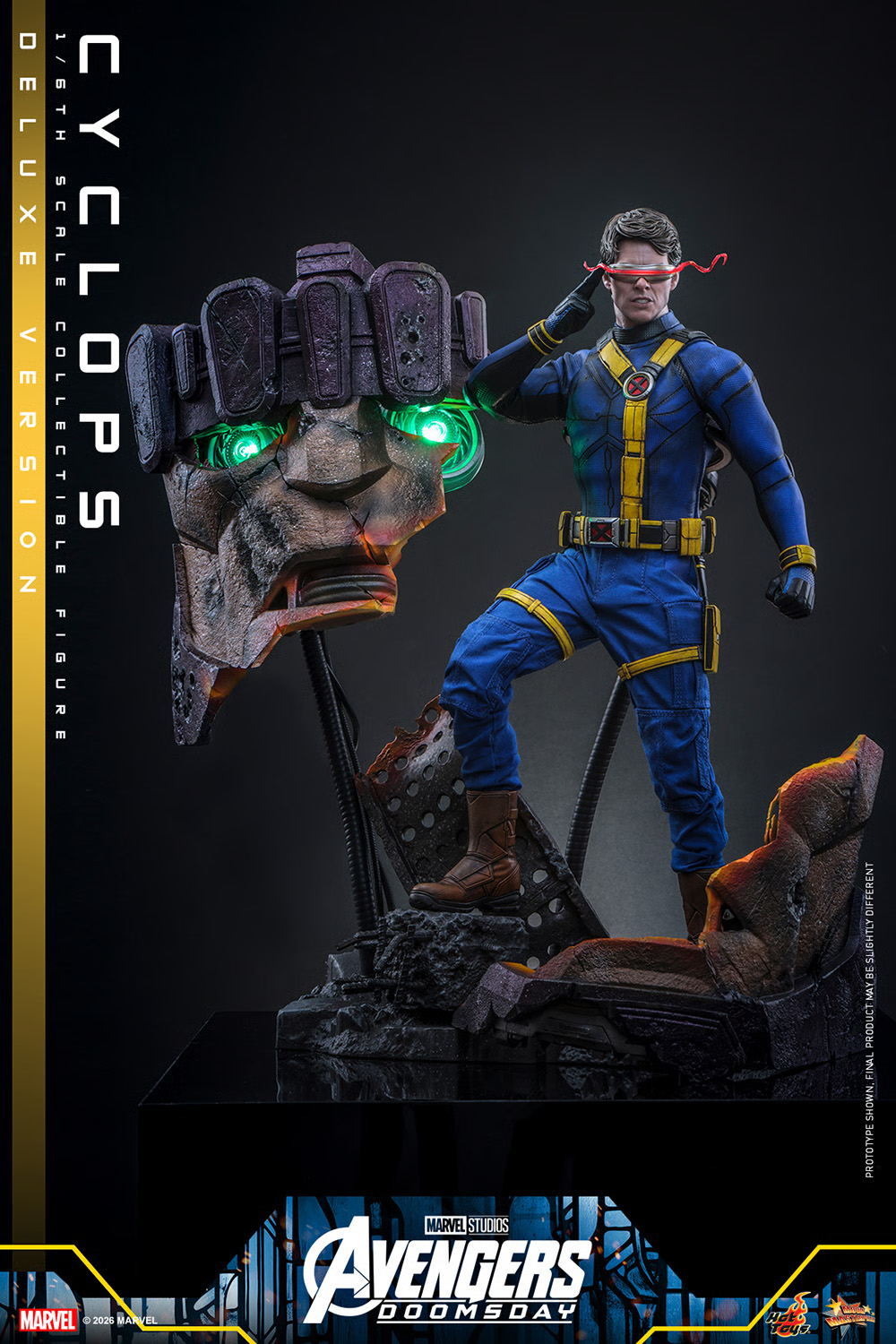 Avengers: Doomsday MMS909 Cyclops (Deluxe Ver.) 1/6th Scale Collectible Figure Gallery Image 21