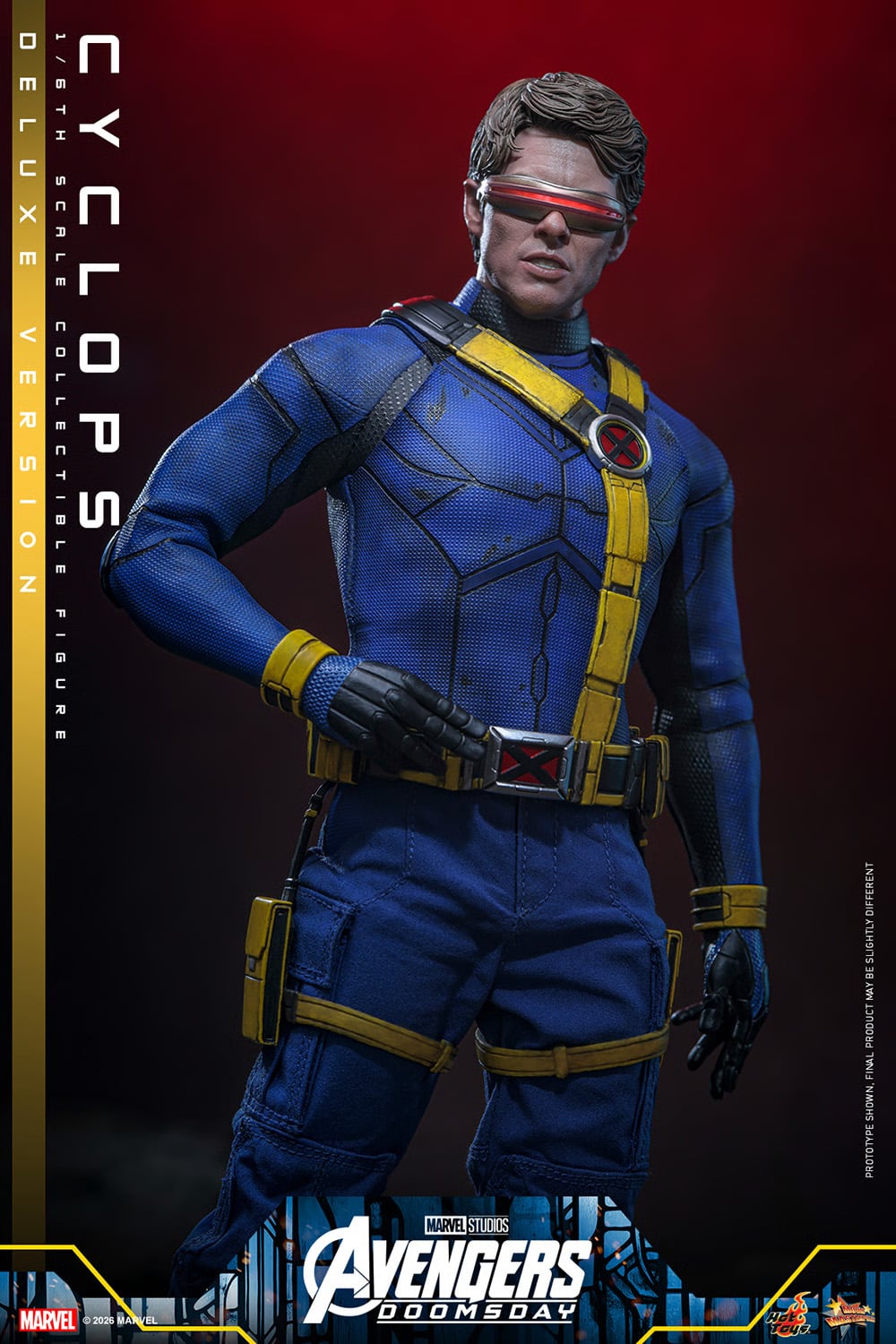Avengers: Doomsday MMS909 Cyclops (Deluxe Ver.) 1/6th Scale Collectible Figure Gallery Image 14