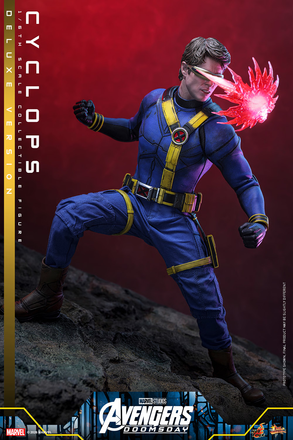 Avengers: Doomsday MMS909 Cyclops (Deluxe Ver.) 1/6th Scale Collectible Figure Gallery Image 11