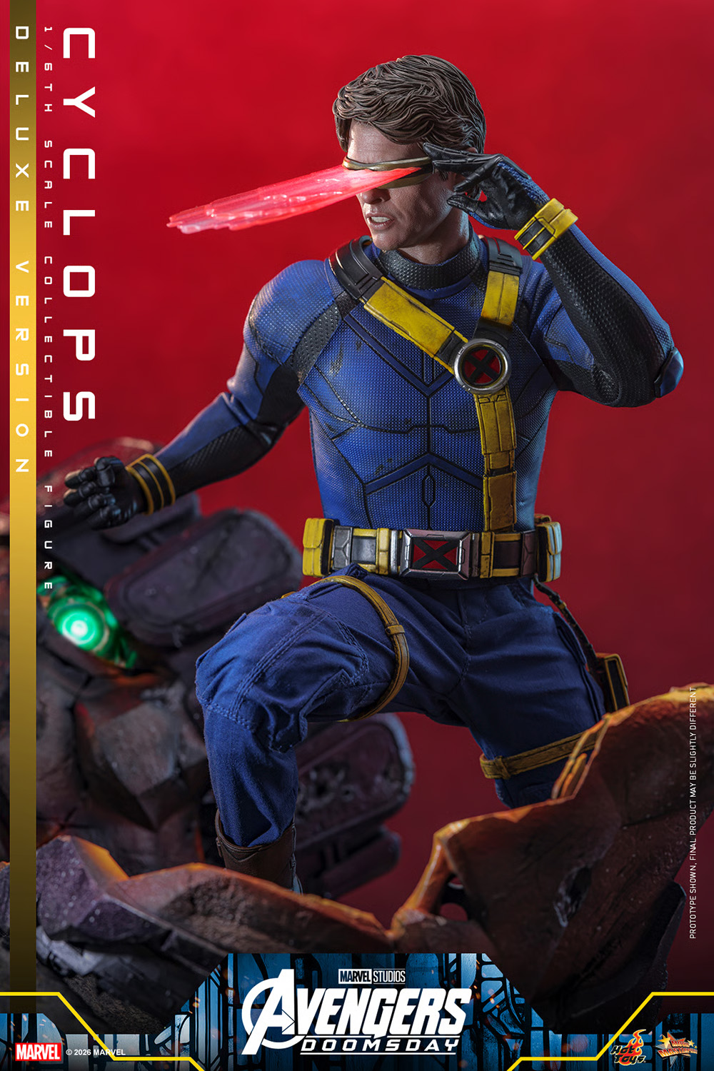 Avengers: Doomsday MMS909 Cyclops (Deluxe Ver.) 1/6th Scale Collectible Figure Gallery Image 8