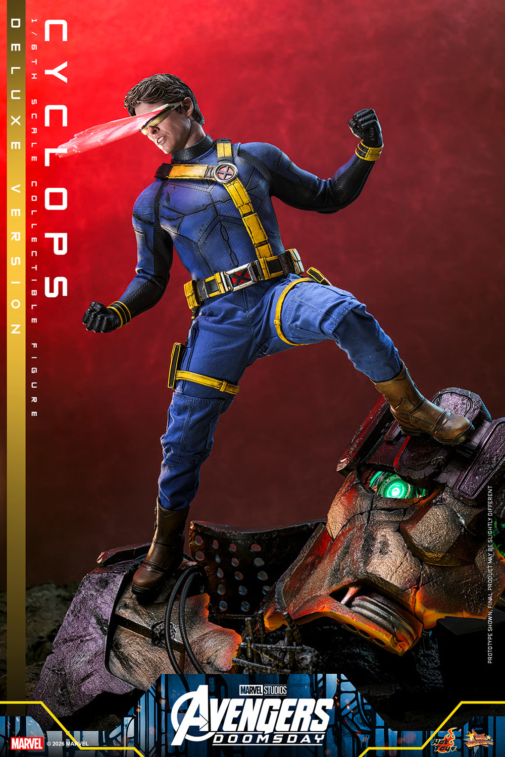 Avengers: Doomsday MMS909 Cyclops (Deluxe Ver.) 1/6th Scale Collectible Figure Gallery Image 7