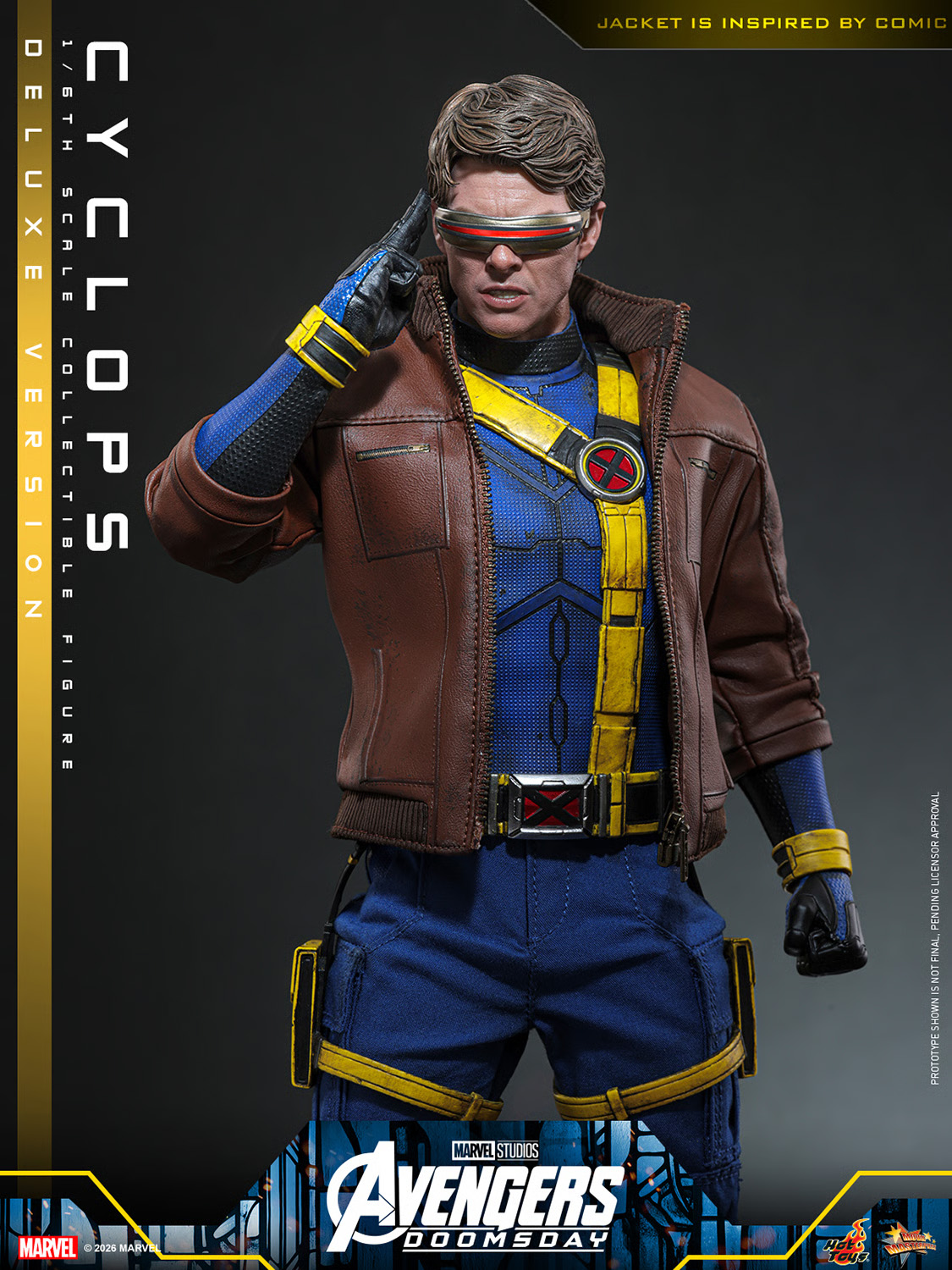 Avengers: Doomsday MMS909 Cyclops (Deluxe Ver.) 1/6th Scale Collectible Figure Gallery Image 19