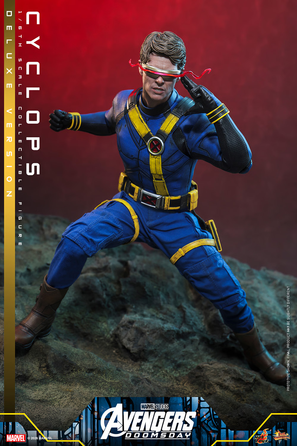 Avengers: Doomsday MMS909 Cyclops (Deluxe Ver.) 1/6th Scale Collectible Figure Gallery Image 10