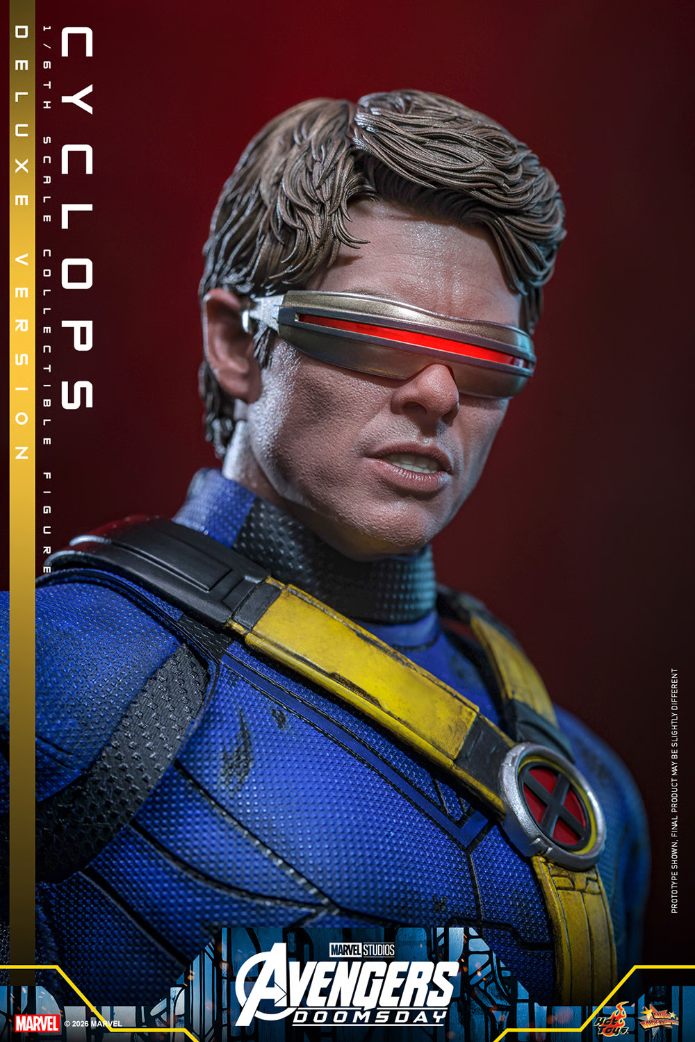 Avengers: Doomsday MMS909 Cyclops (Deluxe Ver.) 1/6th Scale Collectible Figure Gallery Image 15