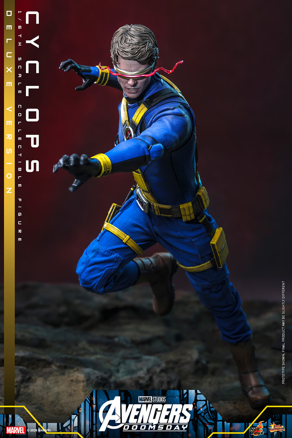 Avengers: Doomsday MMS909 Cyclops (Deluxe Ver.) 1/6th Scale Collectible Figure Gallery Image 12