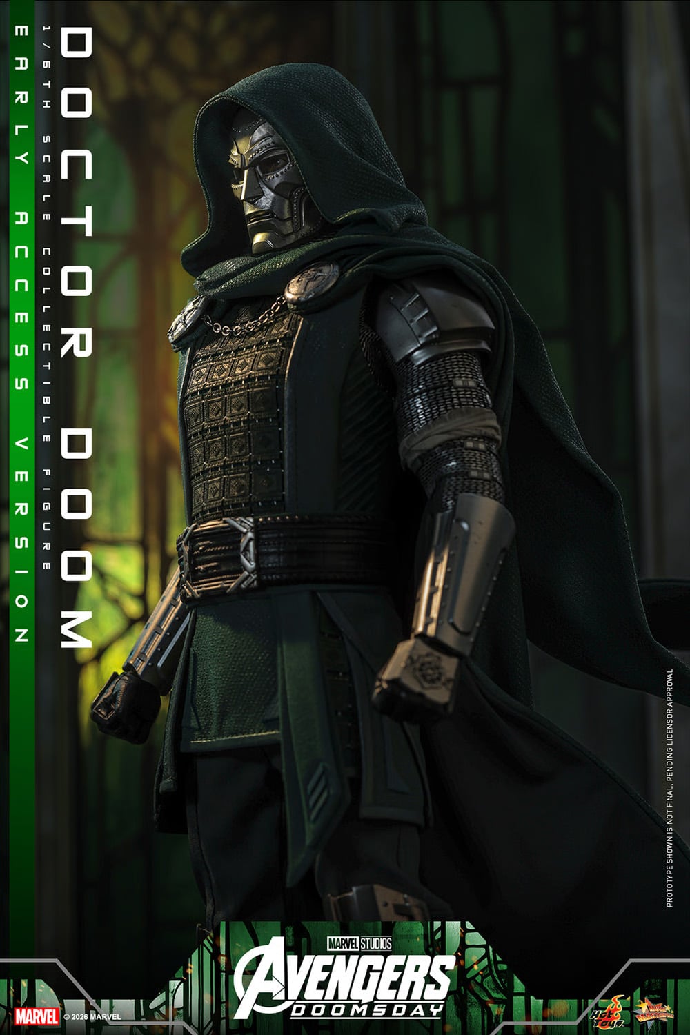 Avengers: Doomsday MMS906 Doctor Doom 1/6th Scale Collectible Figure Gallery Image 16