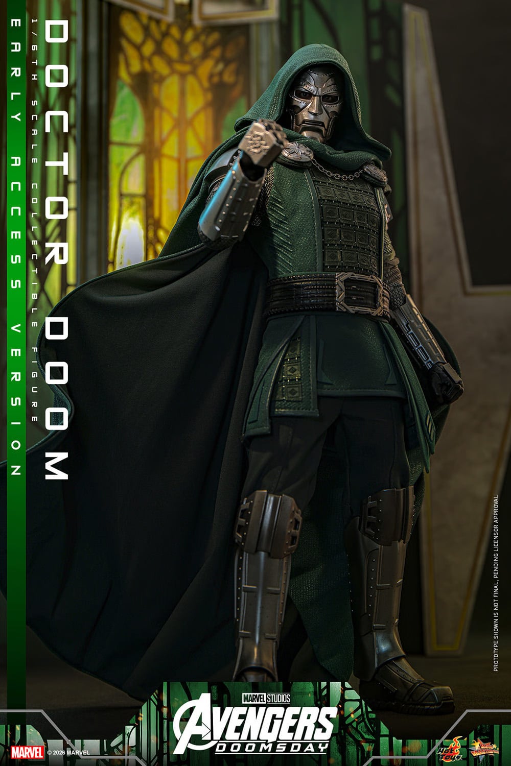 Avengers: Doomsday MMS906 Doctor Doom 1/6th Scale Collectible Figure Gallery Image 15