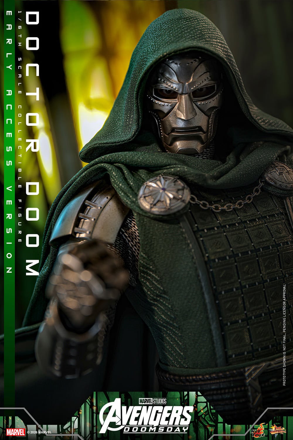 Avengers: Doomsday MMS906 Doctor Doom 1/6th Scale Collectible Figure Gallery Image 14