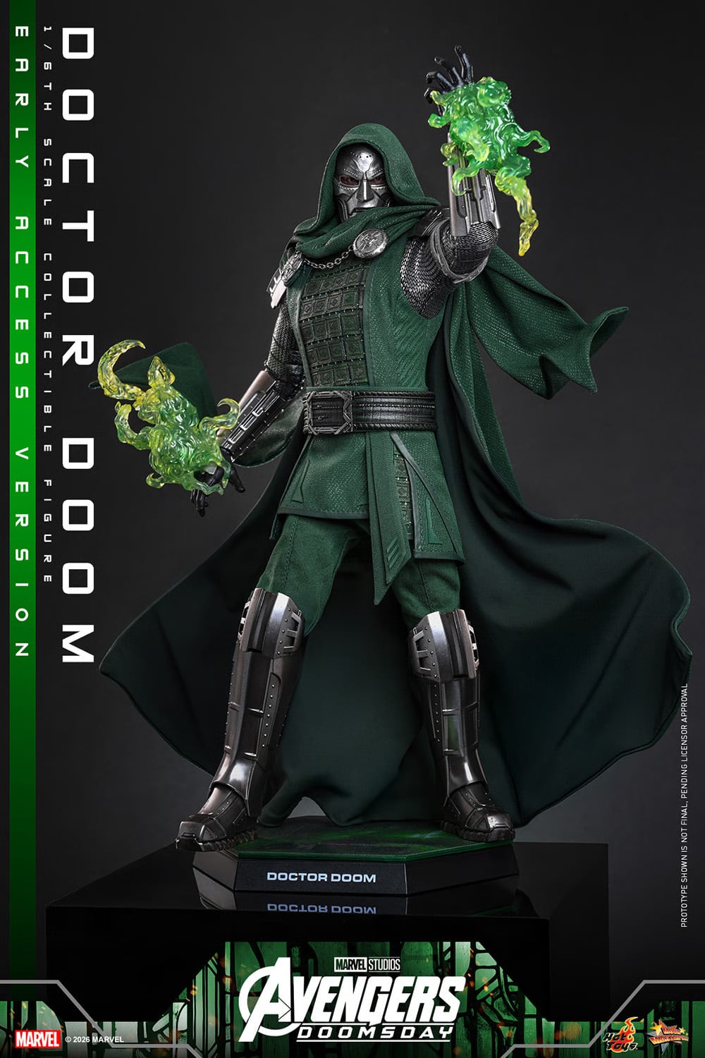 Avengers: Doomsday MMS906 Doctor Doom 1/6th Scale Collectible Figure Gallery Image 17