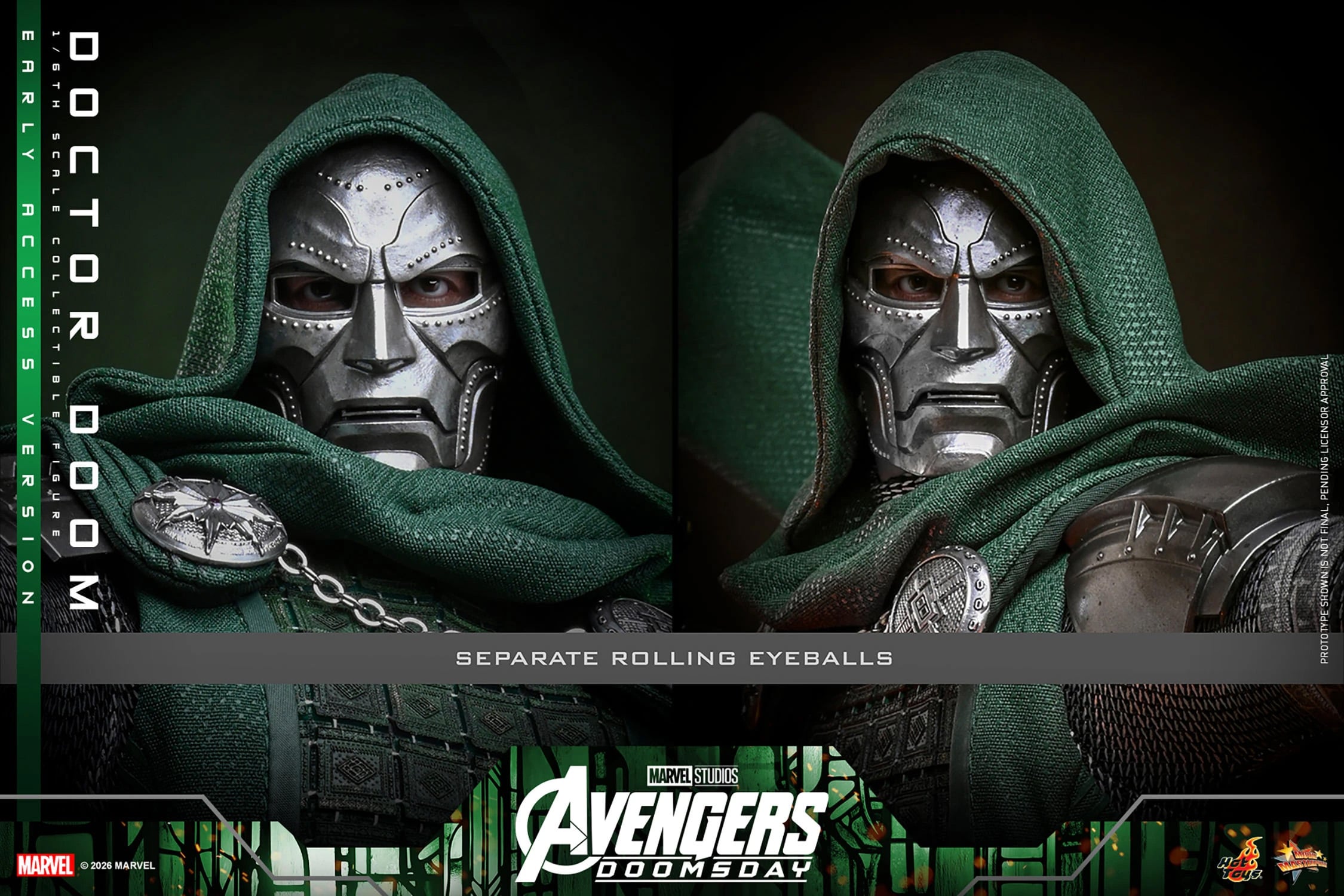 Avengers: Doomsday MMS906 Doctor Doom 1/6th Scale Collectible Figure Gallery Image 18