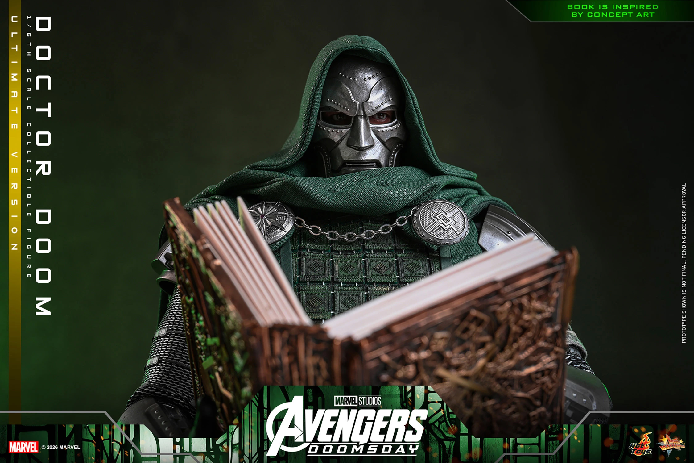 Avengers: Doomsday MMS907 Doctor Doom (Ultimate Ver.) 1/6th Scale Collectible Figure Gallery Image 11