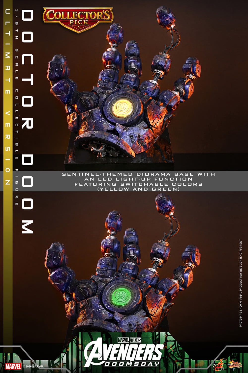 Avengers: Doomsday MMS907 Doctor Doom (Ultimate Ver.) 1/6th Scale Collectible Figure Gallery Image 19