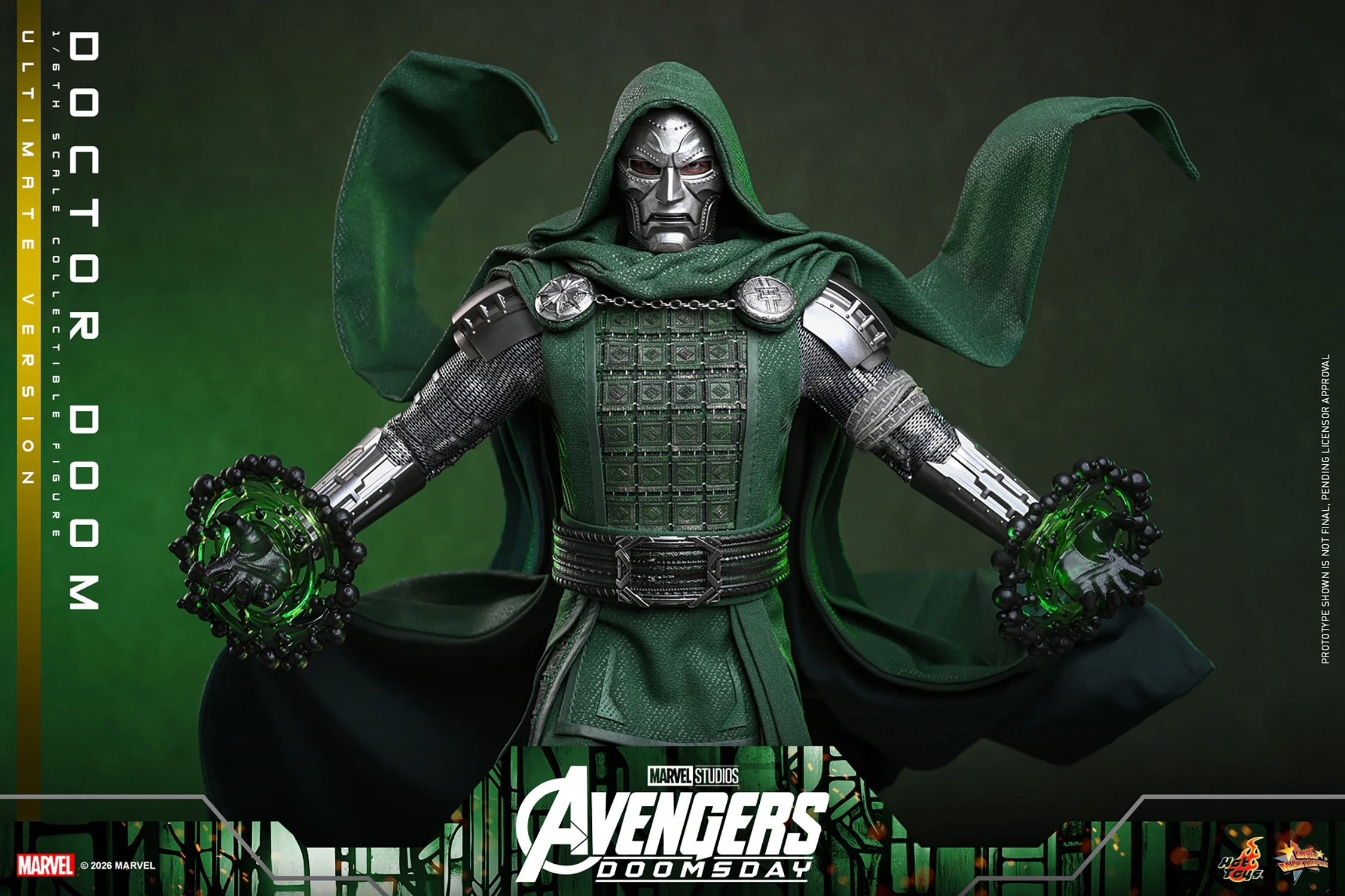 Avengers: Doomsday MMS907 Doctor Doom (Ultimate Ver.) 1/6th Scale Collectible Figure Gallery Image 13