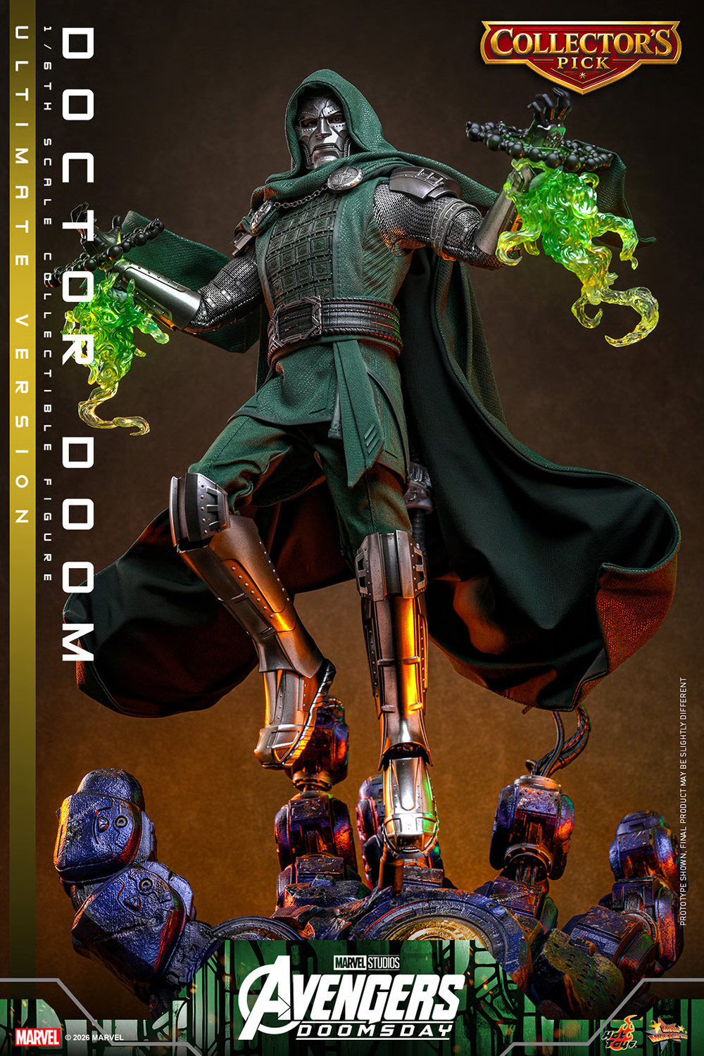 Avengers: Doomsday MMS907 Doctor Doom (Ultimate Ver.) 1/6th Scale Collectible Figure Gallery Image 7